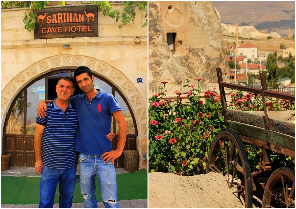 Fatih og Bayram fra hotellet 